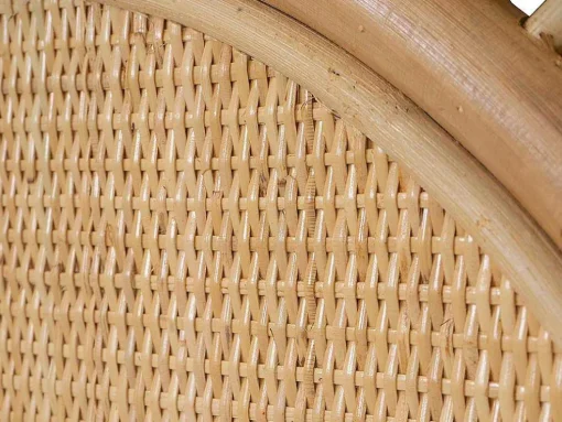 Hoofdbord 140 Cm - Rotan - Natuurlijk - Solia