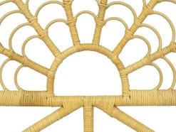 Hoofdbord 110 Cm - Rotan - Naturel - Flosia