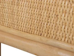 Hoofdbord 140 Cm - Rotan - Natuurlijk - Solia