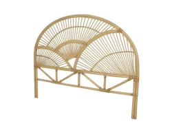 Hoofdeinde Van 160 Cm - Rotan - Naturel - Efela