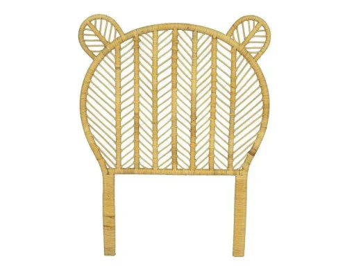 Hoofdeinde Van 90 Cm - Rotan - Kleur: Naturel - Tedyo