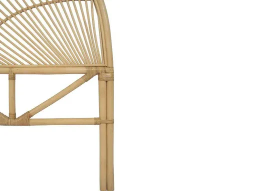 Hoofdeinde Van 160 Cm - Rotan - Naturel - Efela