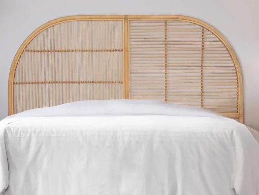 Hoofdeinde Van 160 Cm - Rotan - Naturel - Loneva