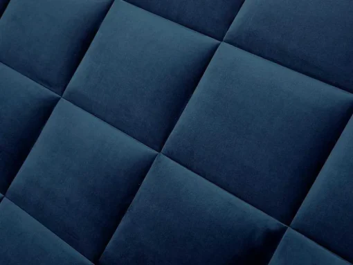 Hoofdeinde Wandpanelen Bartel - 200 Cm - Fluweel - Blauw - Van Pascal Morabito