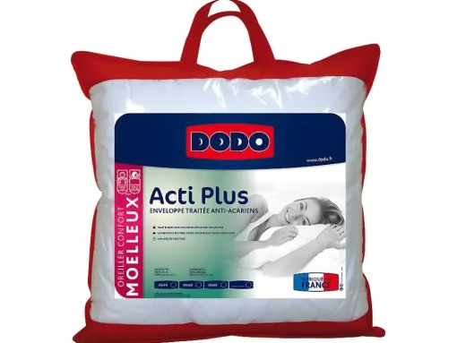 Hoofdkussen Dodo Acti Plus Ii Tegen Allergieen - 65 X 65 Cm