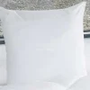 Hoofdkussen Van Biologisch Katoen 60 X 60 Cm Van Naturea - 550 G/M - Bruine Bies - Nature Confort