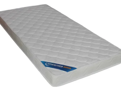Hoogslaper 90 X 200 Cm Met Bureau, Slaapbank En Opbergruimte - Massief Grenen - Gebleekt + Matras - Goliath Iii