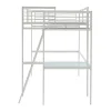Hoogslaper Casual Ii - 140 X 190 Cm - Met Bureau - Wit