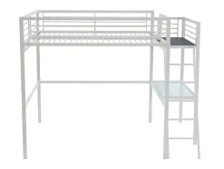 Hoogslaper Casual Ii - 140 X 190 Cm - Met Bureau - Wit