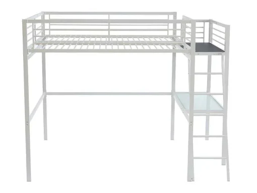 Hoogslaper Casual Ii - 140 X 190 Cm - Met Bureau - Wit