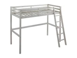 Hoogslaper Gedeon - 90 X 190 Cm - Massief Grenen - Gebleekt