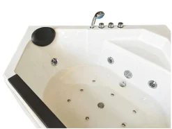 Hydromassagebad 150 X 150 Cm Dubbele Pomp 12 Jets Hibiscus