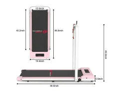 2 In 1 Elektrische Vouwpartij Met Lcd -Scherm Versterkt Frame Voor Thuiskantoor