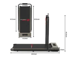 2 In 1 Elektrische Vouwpartij Met Lcd -Scherm Versterkt Frame Voor Thuiskantoor