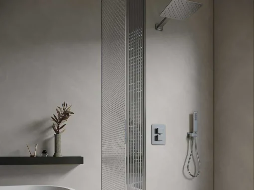 Inbouw Douche Met Thermostatische Mengkraan - Geborsteld Nikkelkleur - Terek