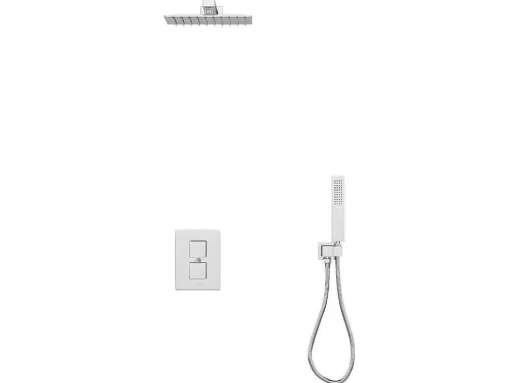 Inbouw Douche Met Thermostatische Mengkraan - Geborsteld Nikkelkleur - Terek