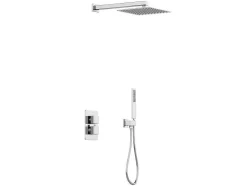 Inbouw Douche Met Thermostatische Mengkraan - Geborsteld Nikkelkleur - Terek