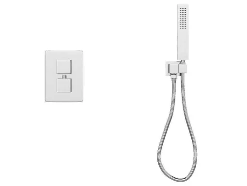 Inbouw Douche Met Thermostatische Mengkraan - Geborsteld Nikkelkleur - Terek