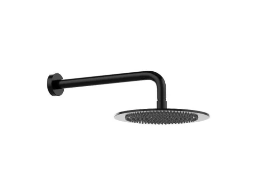Inbouw Douche Met Thermostatische Mengkraan - Mat Zwart - Timavo