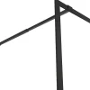 Inloopdouchescherm - 140 X 200 Cm - Mat Zwart - Gehard Glas - Amberi