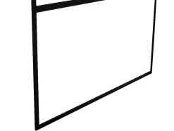 Inloopdouchewand Inaya In Industriele Stijl - 120X200 Cm