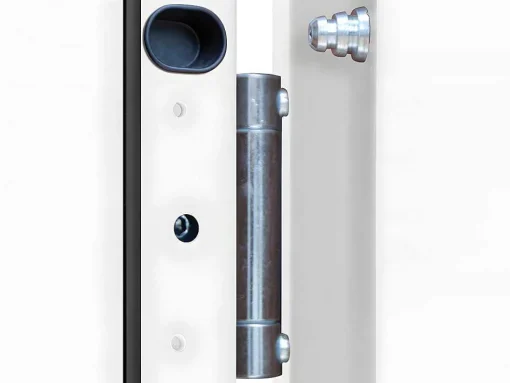 Inox Toegangsdeur H207 X B100 Cm Eik Effect - Rechts - Naxara