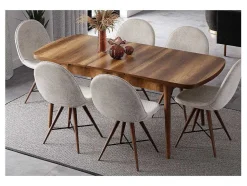 Irmak Tafel, Walnoot, 178X80X72 Cm, Epikasa