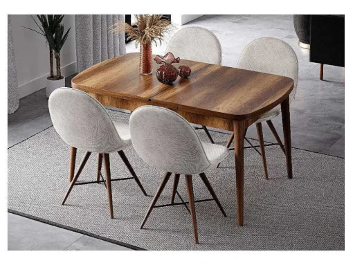 Irmak Tafel, Walnoot, 178X80X72 Cm, Epikasa