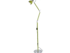 Jerona Vloerlamp, Groen, Chroom, 27,5X27,5X180 Cm, Epikasa