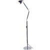 Jerona Vloerlamp, Violet, Chroom, 27,5X27,5X180 Cm, Epikasa