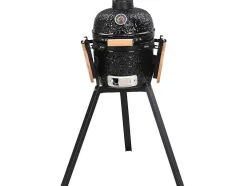 Kamado-Houtskoolbarbecue Van Keramiek En Bamboe 32 X 52 X 94 Cm - Eriko
