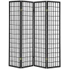 Kamerscherm 4 Vlakken Tottori Van Hout - L175 X H178.5 Cm