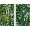 Kamerscherm Bedrukt 4 Delen Tropische Bladeren Greeny - 161 X 180 Cm
