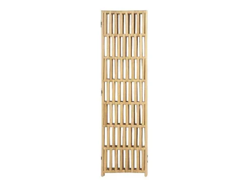 Kamerscherm Van Rotan Met 3 Luien - L140 X H180 Cm - Naturel - Gideon