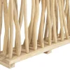 Kamerscherm Van Teakhout - B100 X D25 X H180 Cm - Naturel - Gayana
