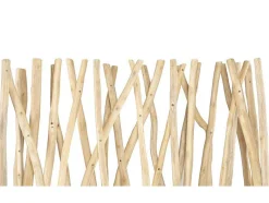 Kamerscherm Van Teakhout - B100 X D25 X H180 Cm - Naturel - Gayana