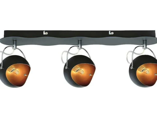 Kana Spot, Zwart, Goud, 50X10,5X17,5 Cm, Epikasa