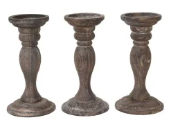 Kandelaar H361 (Set Van 3), Bruin