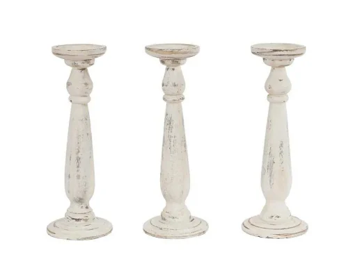 Kandelaar H360 (Set Van 3), Wit