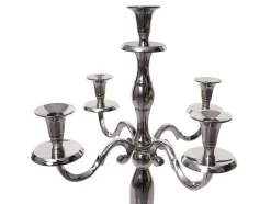 Kandelaar Mcw-D81 5-Armig, Kleur: Zilver