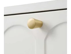 Kaptafel Met 2 Laden - In Spaanplaat - Wit