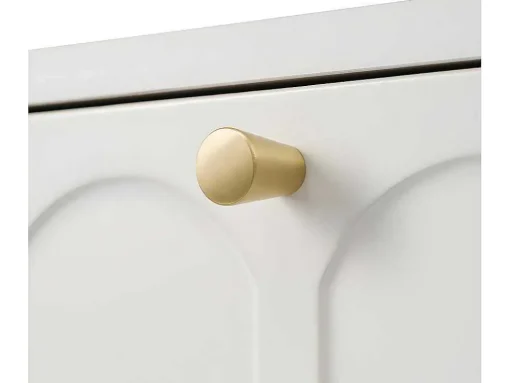 Kaptafel Met 2 Laden - In Spaanplaat - Wit
