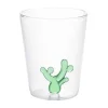 Karaf + Set Van 4 Glazen Met Cactus - Puntia