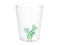 Karaf + Set Van 4 Glazen Met Cactus - Puntia