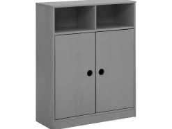 Kast 2 Deurs Grijs