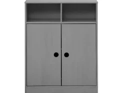 Kast 2 Deurs Grijs