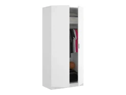 Kast Met 2 Deuren - L81 Cm - Wit - Listowel