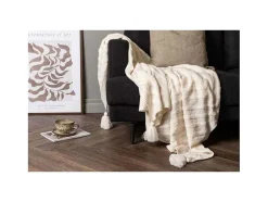 Katlyn Plaid 170X130Cm Offwhite.