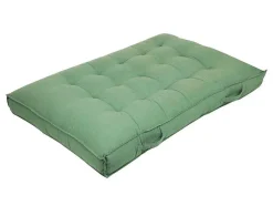 Katoenen Paletkussen - 80 X 120 X 12 Cm - Groen - Baila