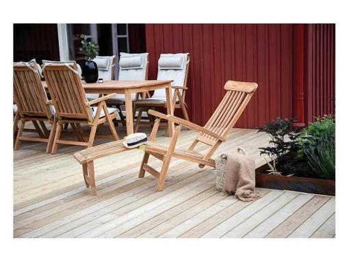 Kenya Ligstoel Teak.